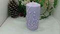 An elegant holiday Clean Cotton Lavender soy candle