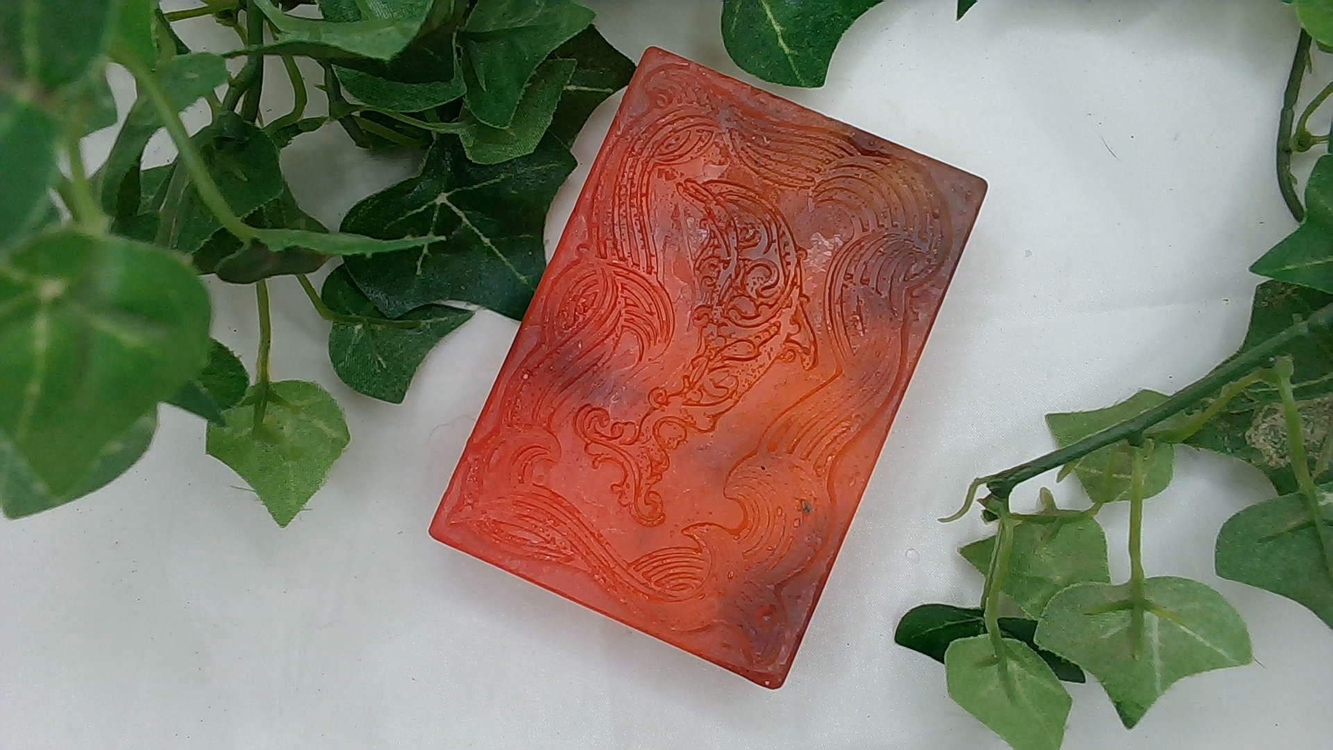 Blood Orange in Honey Glycerin Soap