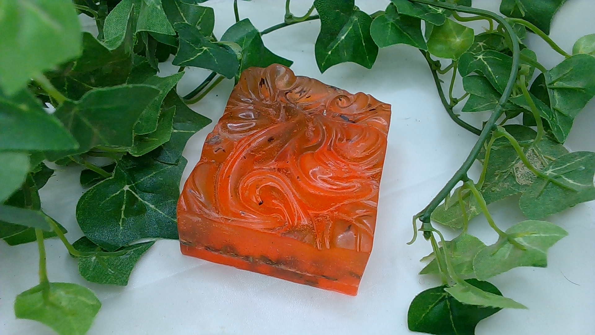 Blood Orange and Lavender in Glycerin Soap