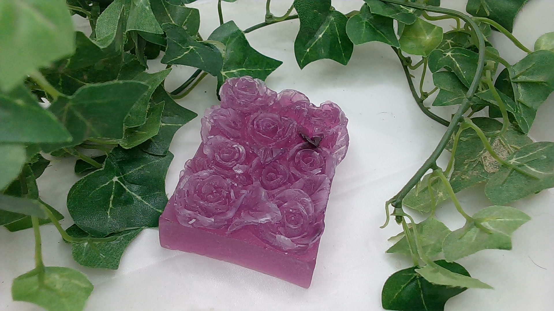 Geranium infused in Rose Glycerin Soap