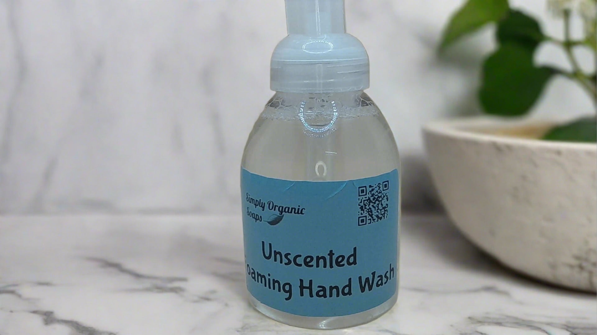 Nettoyant moussant pour les mains sans parfum