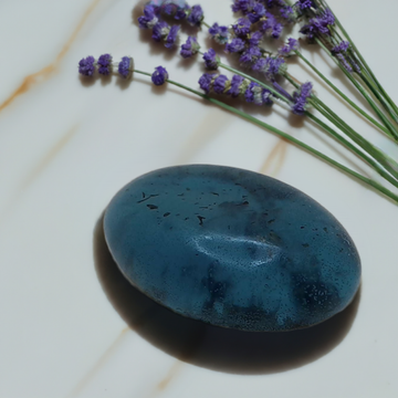 Lavender Glycerin Soap With Flowers