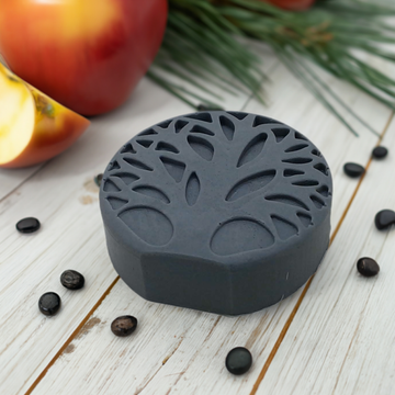 Apple Cedarwood infused in Bamboo Charcoal Soap