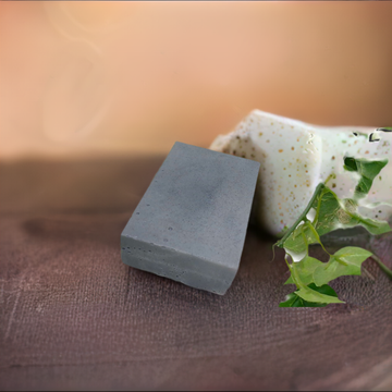 Cedar and Bergamot infused Bamboo Charcoal Soap